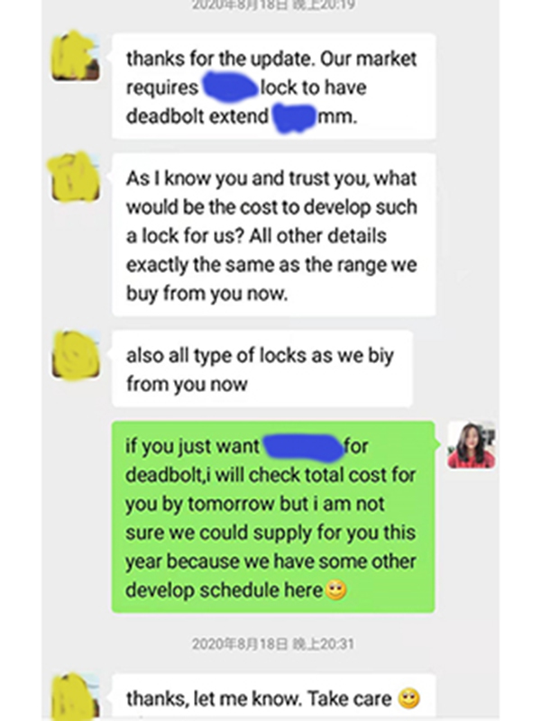 Bom feedback de nossos clientes