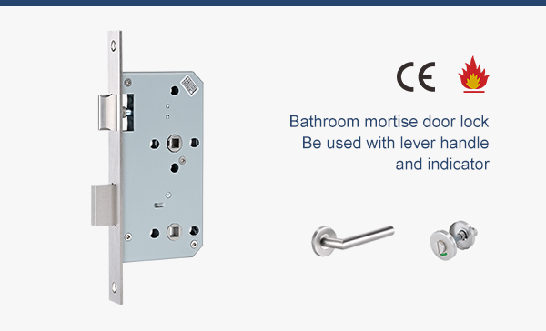 Trava de porta de mortise do banheiro