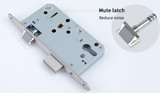 bloqueio de mortise mudo